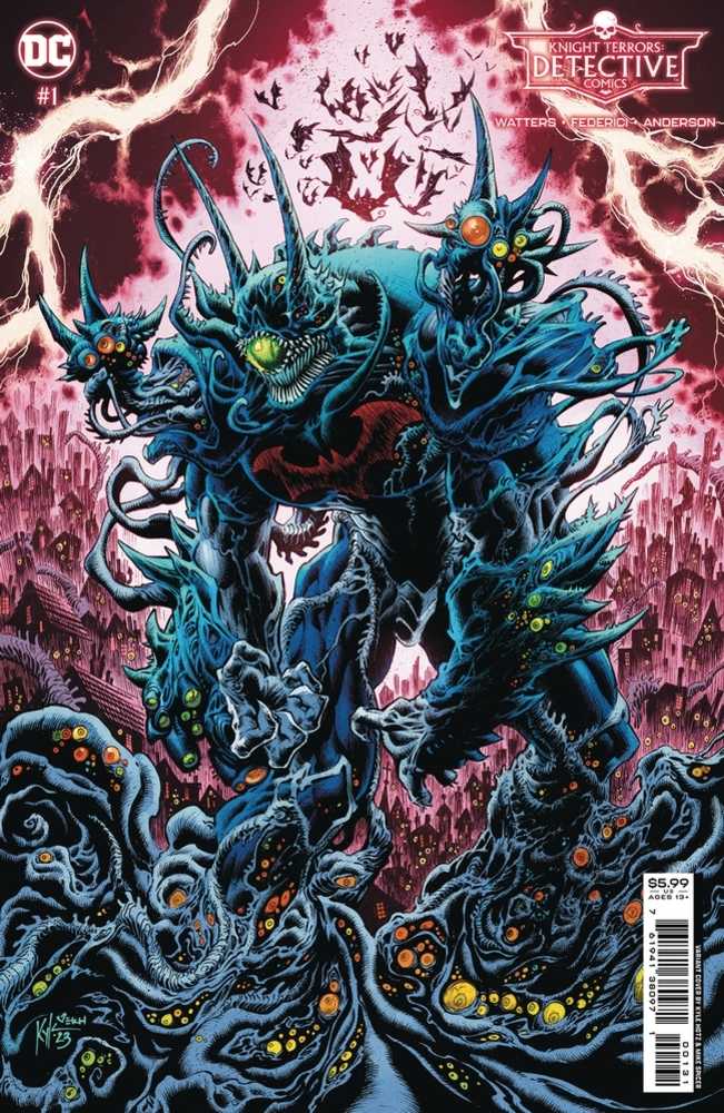 Knight Terrors Detective Comics #1 (Of 2) Cover C Kyle Hotz Card Stock Variant