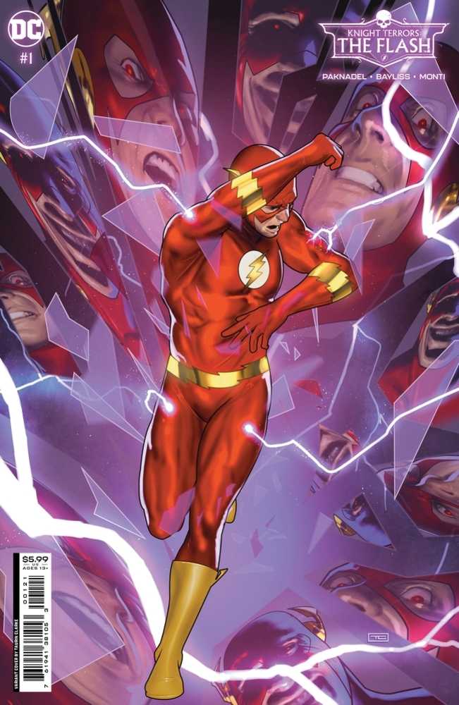 Knight Terrors Flash #1 (Of 2) Cover B Taurin Clarke Card Stock Variant