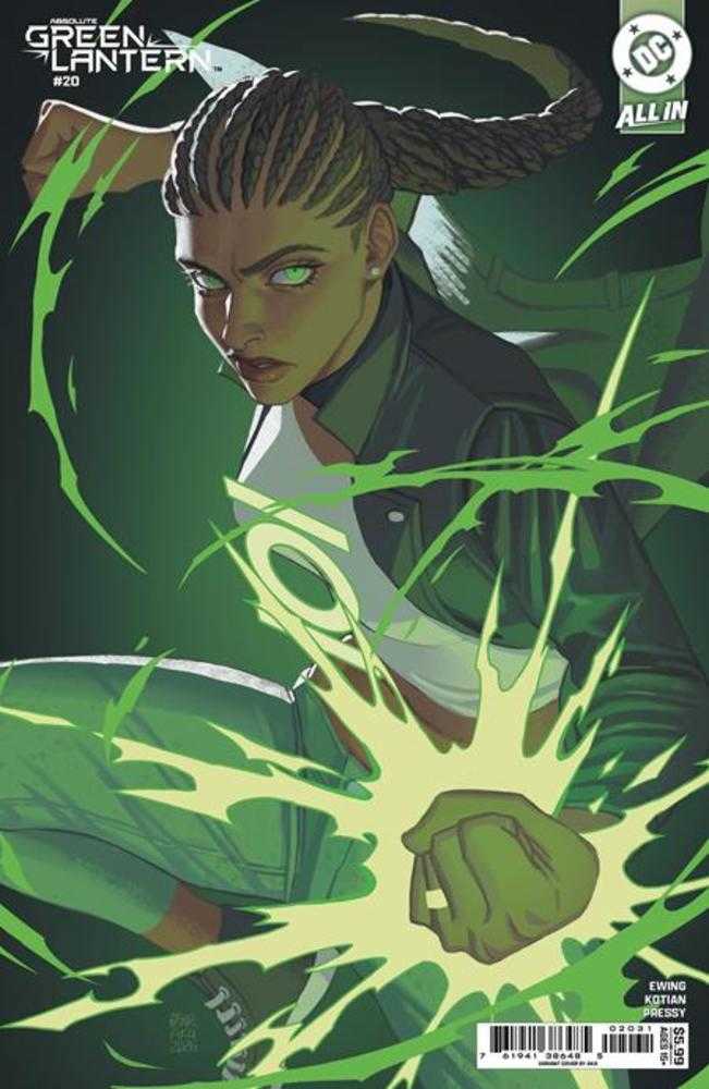 Absolute Green Lantern #20 Cover C Aka Card Stock Variant
