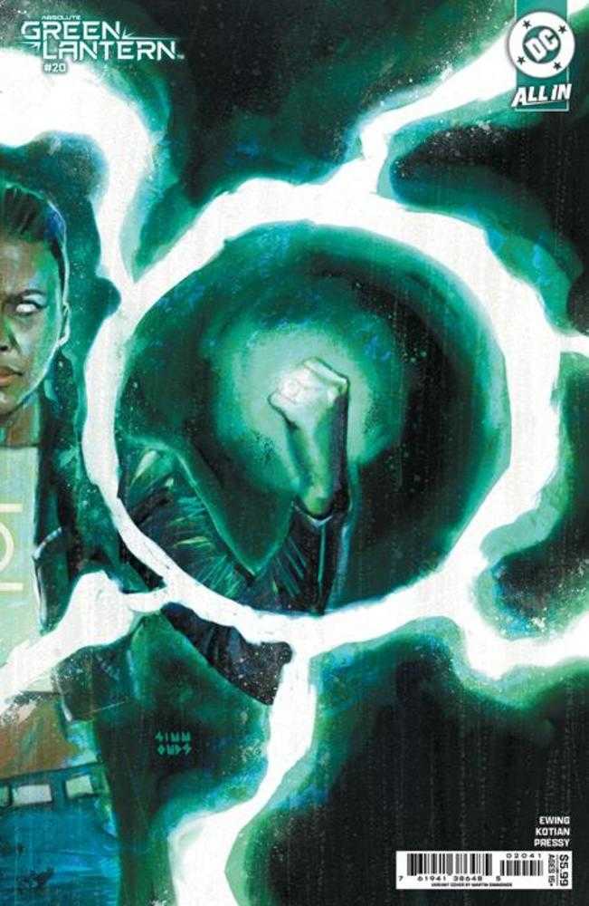 Absolute Green Lantern #20 Cover D Martin Simmonds Card Stock Variant