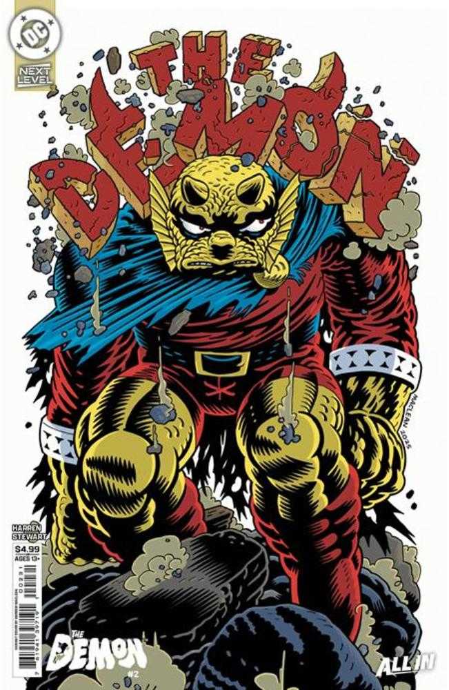 Demon #2 Cover C Andrew Maclean Card Stock Variant